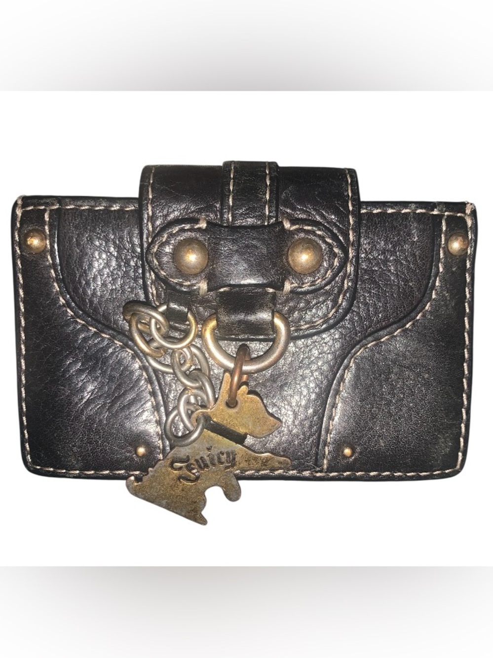 Vintage Juicy Couture Leather Card Wallet
